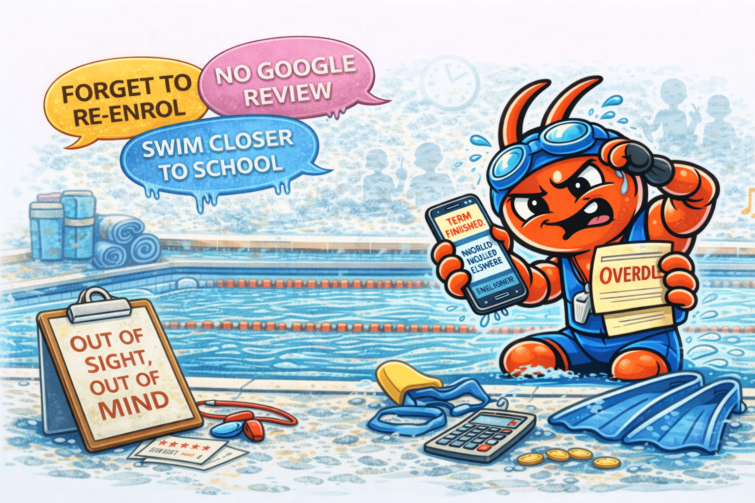 AI agents for Adelaide swimming schools - Families Drift Away Between Terms