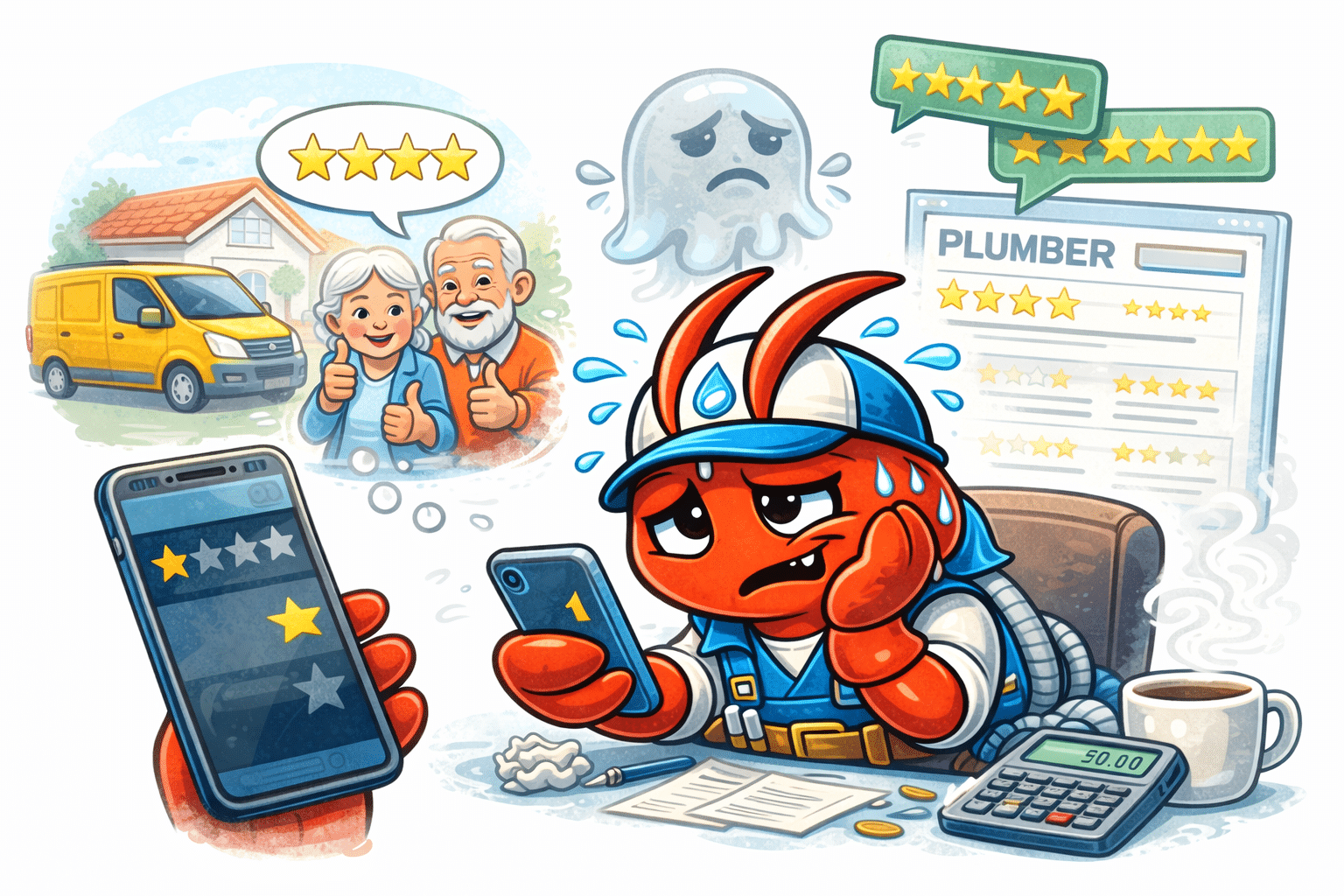 AI agents for Adelaide plumbers - Few Reviews Despite Great Work