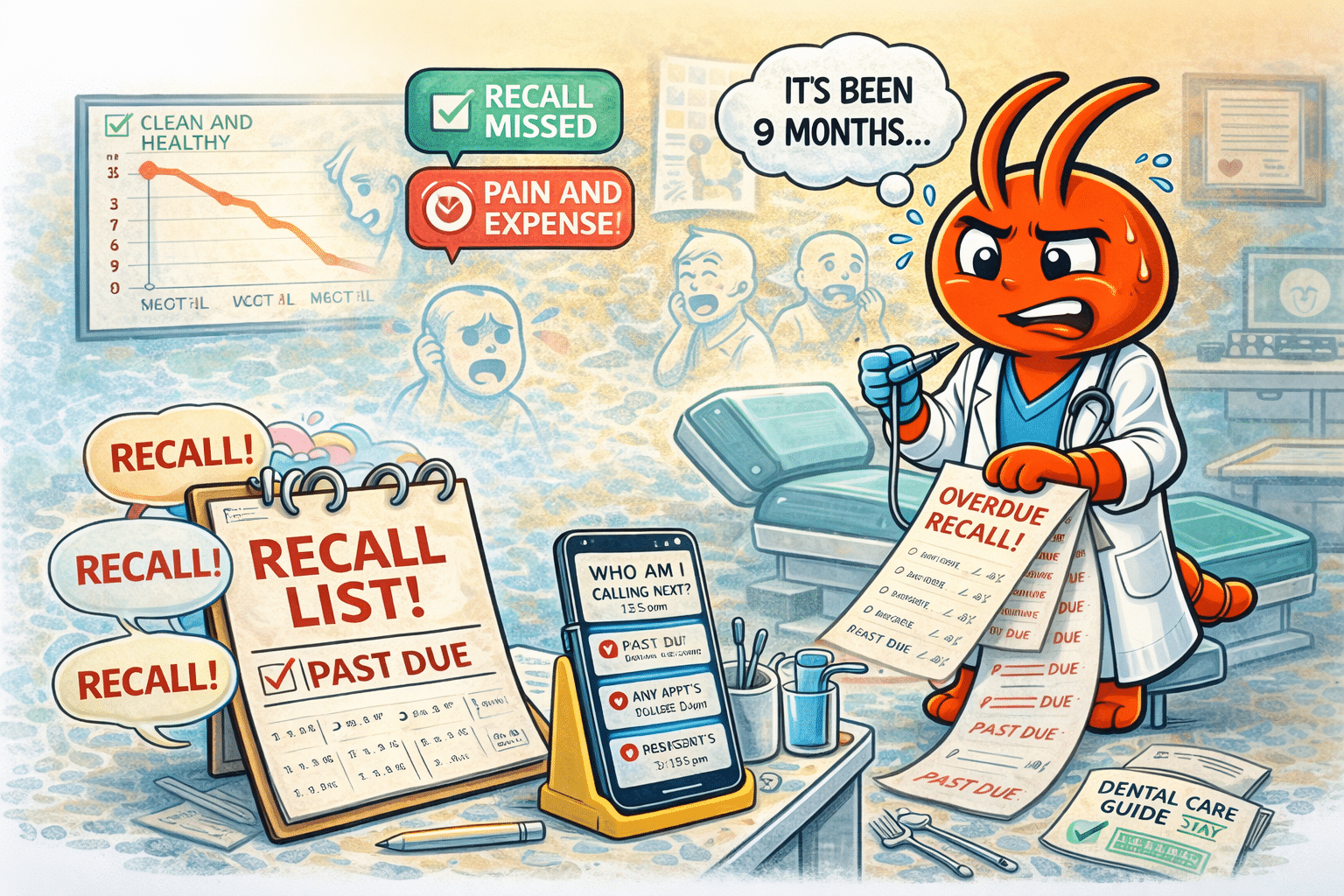 AI agents for Adelaide dental clinics - Recalls Slip and Patients Only Return When There's Pain