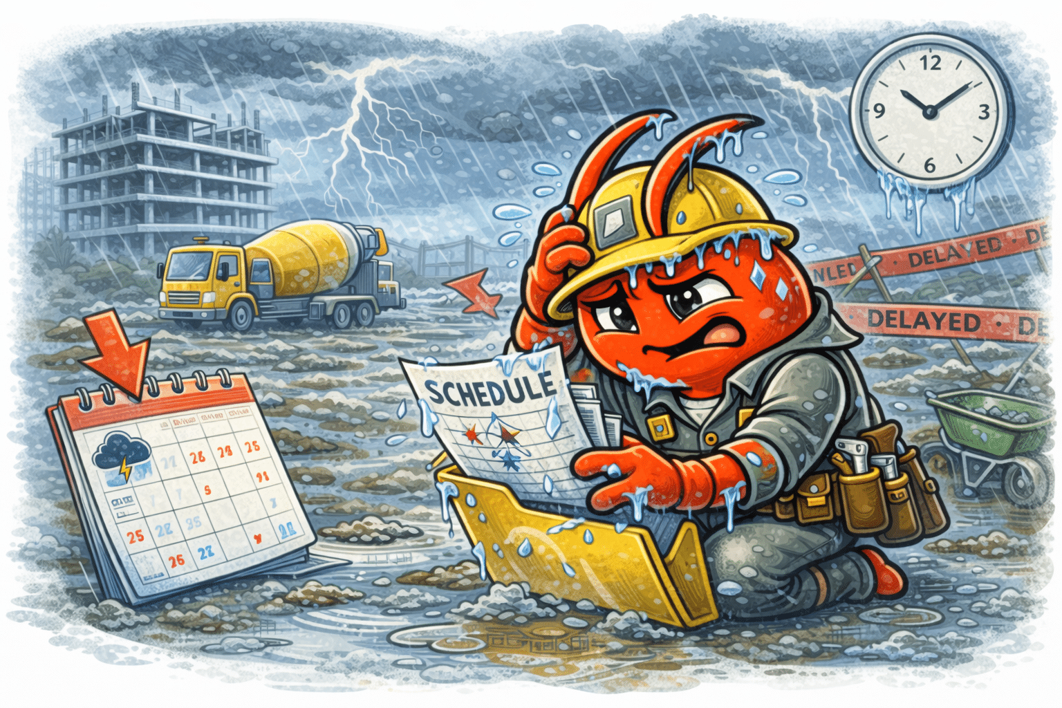 AI agents for Adelaide concreters - Weather Delays Kill Your Schedule